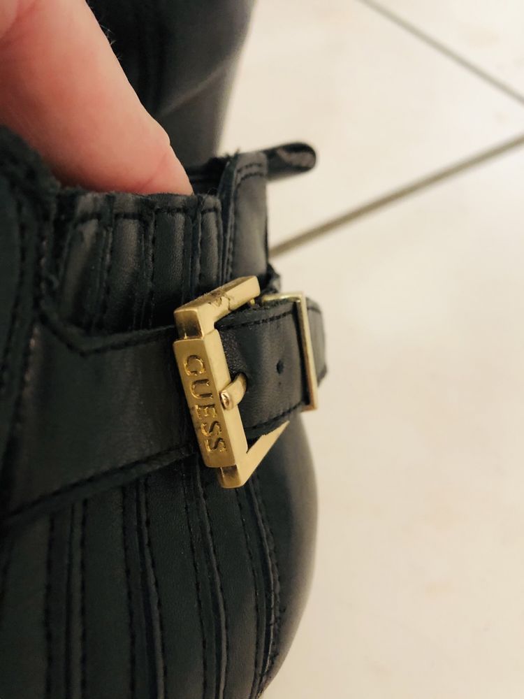 Botki GUESS skóra nat rozm 39 jak nowe okazja!!