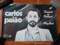 CARTAZES ORIGINAIS anos 70 artistas nacionais, formato grande