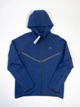 Оригінал! Зіп Худі Nike Tech Fleece темно-синє (М) / Новий з бірками!