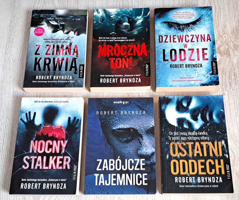 6 Bryndza Z zimną krwią Dziewczyna w lodzie Mroczna Zabójcze tajemnice