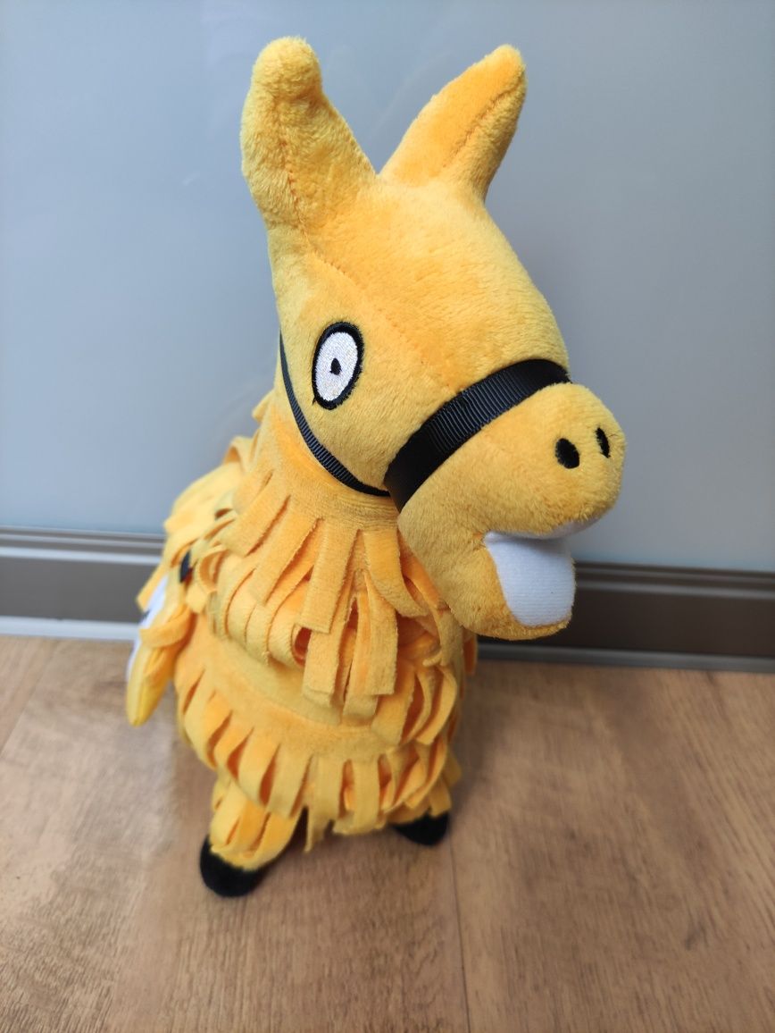 Lama żółta Fortnite maskotka ok. 30 cm