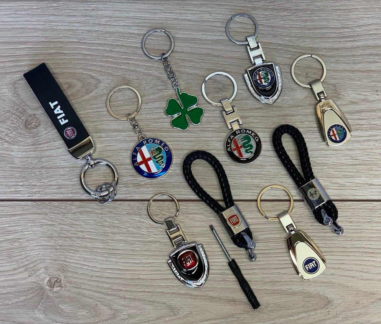 Брелок для ключів Alfa Romeo Альфа Ромео Фіат Fiat Замок Ключ