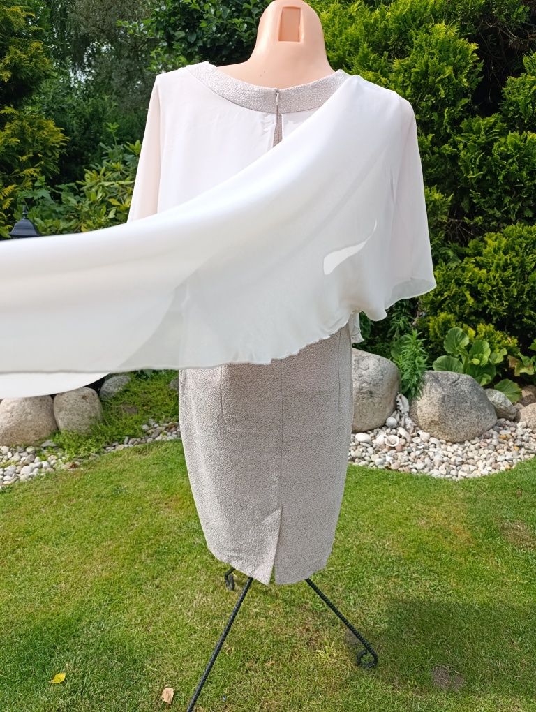 Sukienka wieczorowa XXXL 46 suknia na wesele 46 sukienka plus size 46