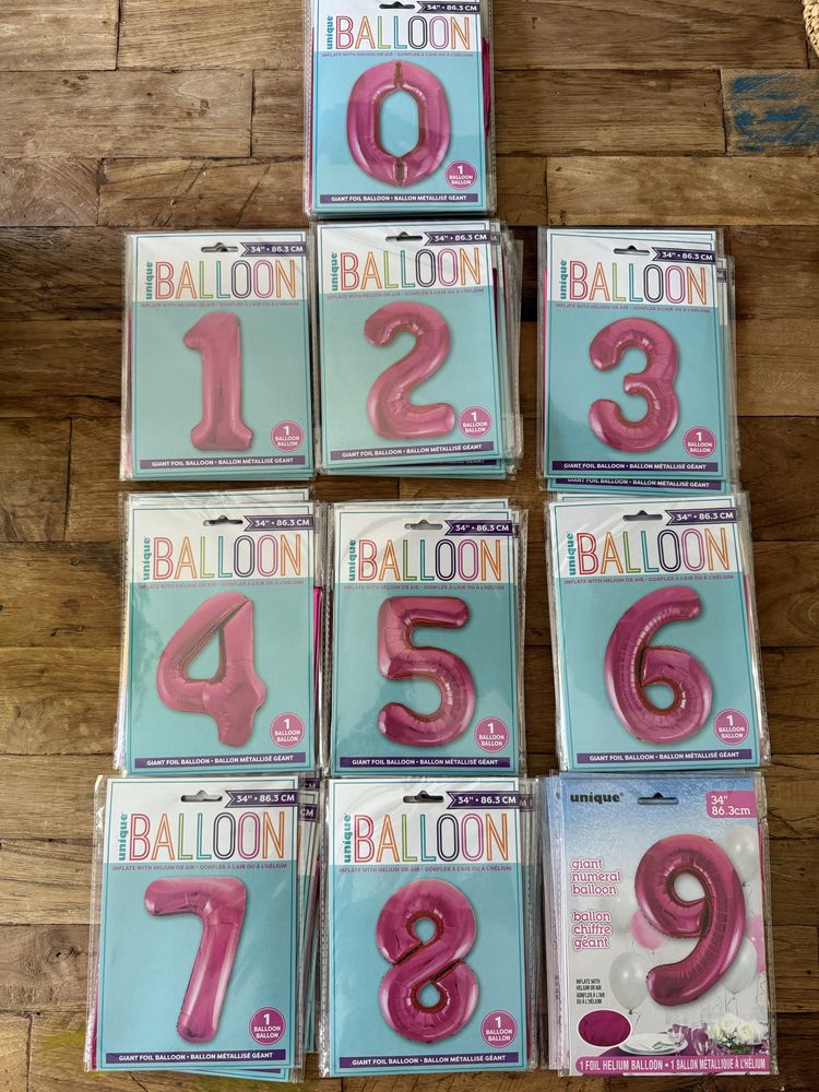 Baloes de foil numero 86,3cm