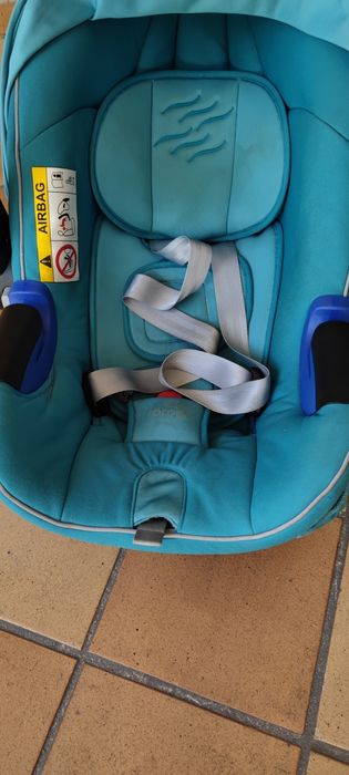 Carrinho Britax Romer topo gama + ovo + isofix