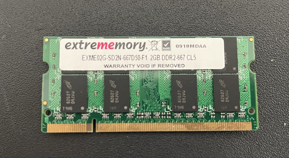 Memoria RAM DDR2-667 CL5