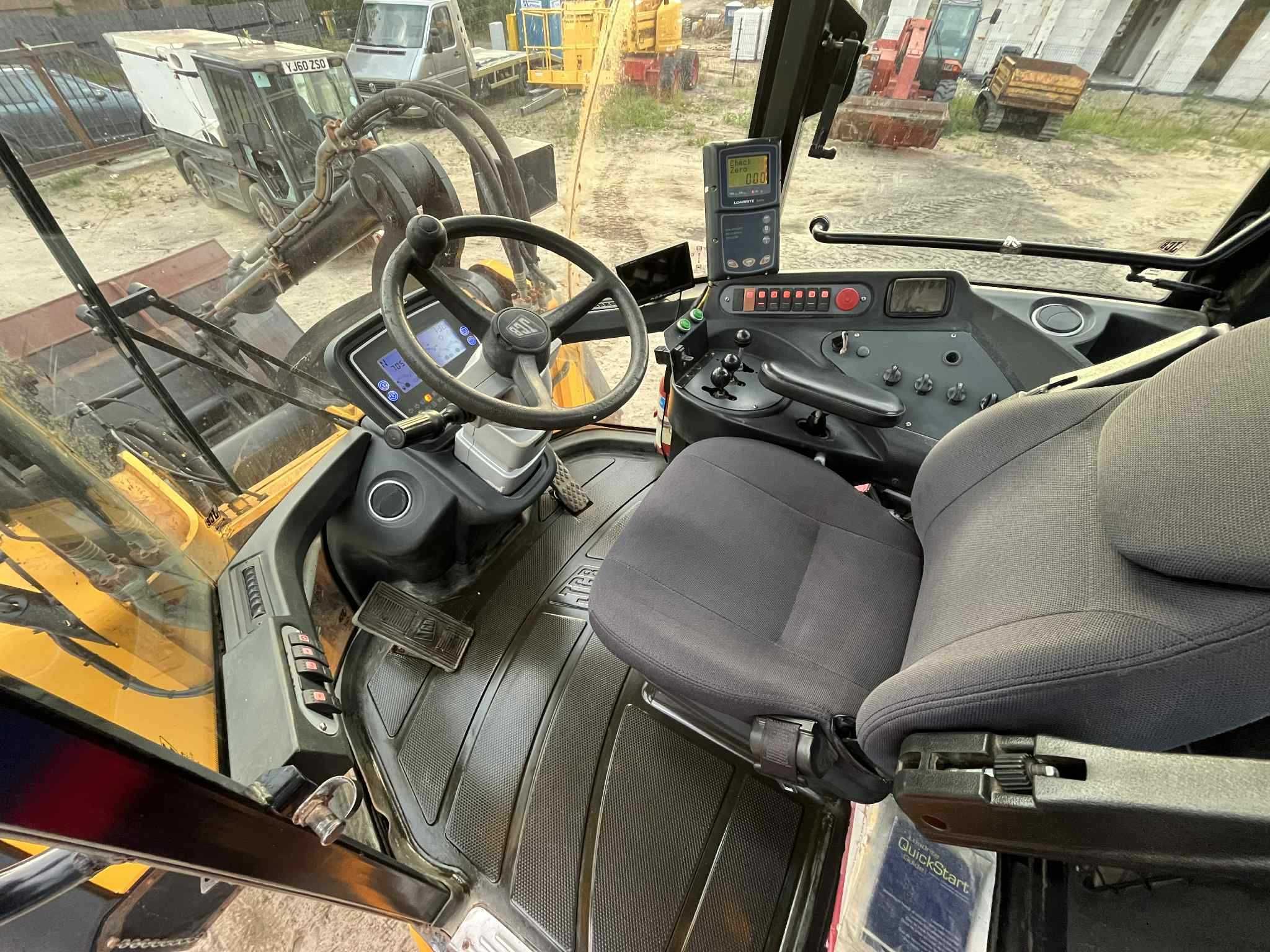 Ładowarka JCB 456 HT + Waga Szybkozłącze Sprowadzona Volvo L90 120 CAT