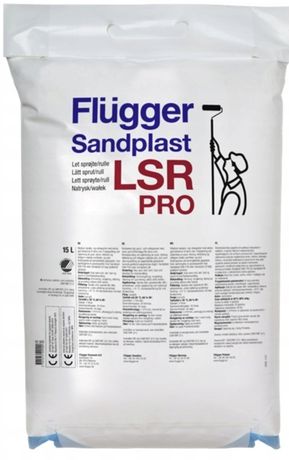 Flugger Sandplast LSR Pro masa szpachlowa 15 l