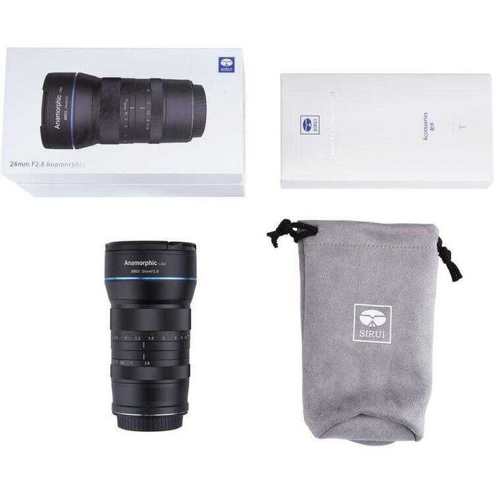 Объектив Sirui 24mm f/2.8 Anamorphic 1.33x Lens для  (Sony)