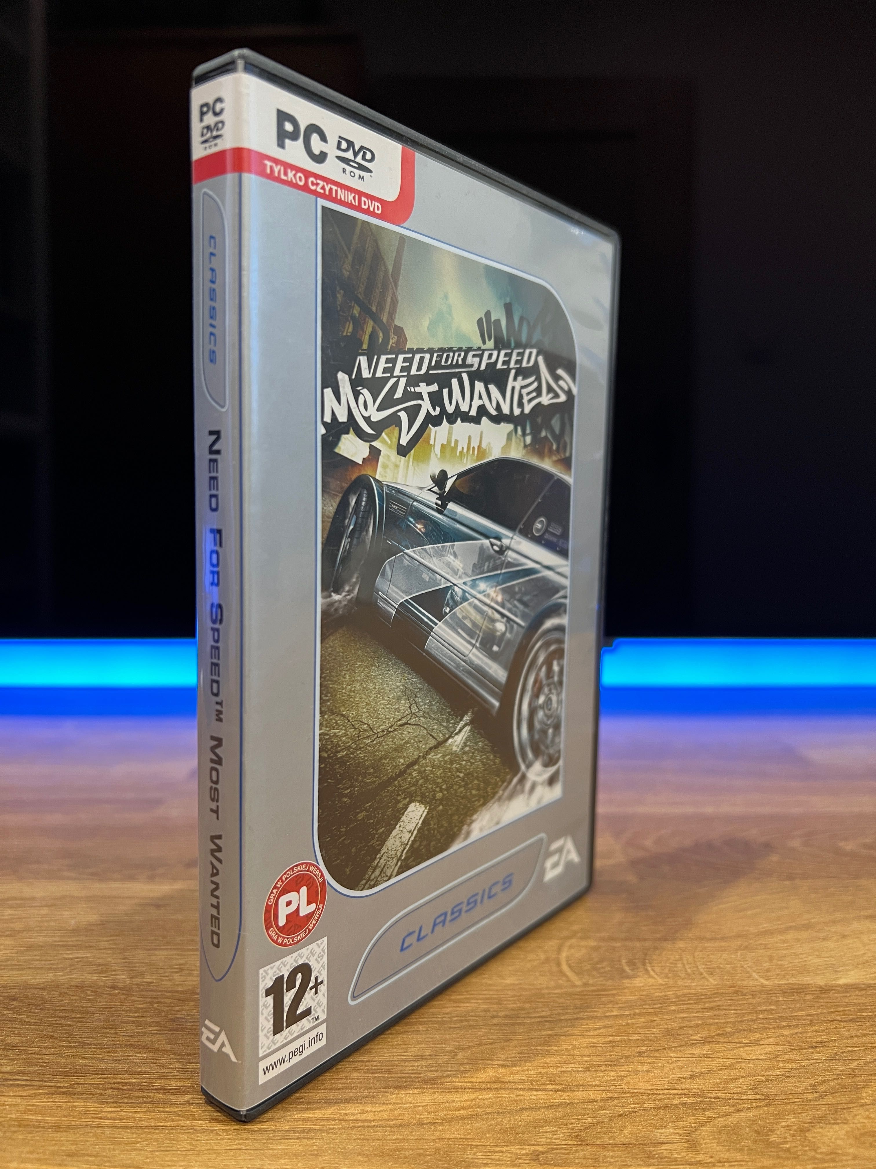 Pudełko + instrukcja NFS Most Wanted (PC PL 2005) DVD BOX EA Classics