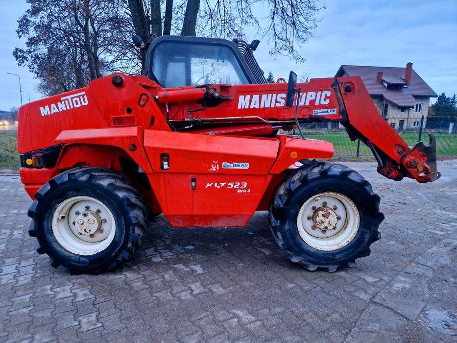 Manitou MLT 523 C 1995r małe gabaryt Perkins  JCB Weidemann mini ładow