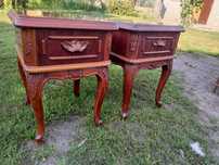 Szafki nocne ludwikowskie chippendale 2 szt. Szafka