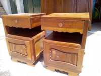 Mesas  de Cabeceira (2) vintage ou aptas para restauro