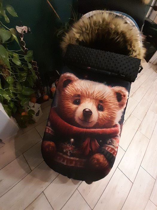 Śpiworek i Mufka wodoodporny materiał