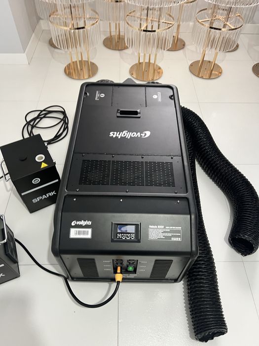 Wytwornica dymu +iskry x2