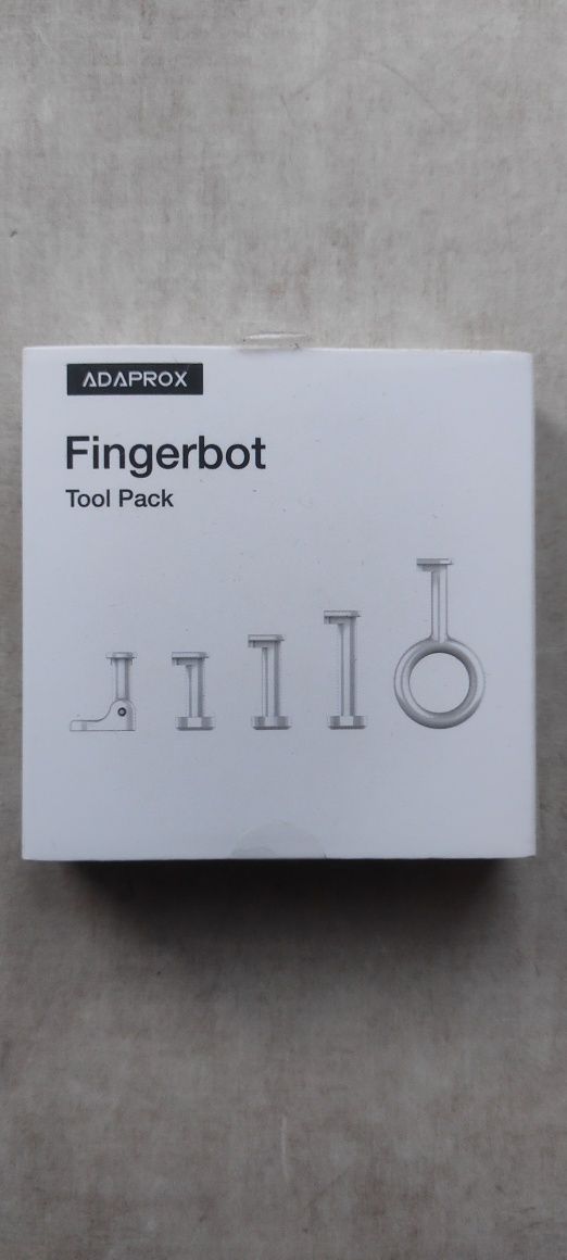NOWY! Fingerbot Toolpack Adaprox Adaptery Uchwyty Przyciski Zestaw