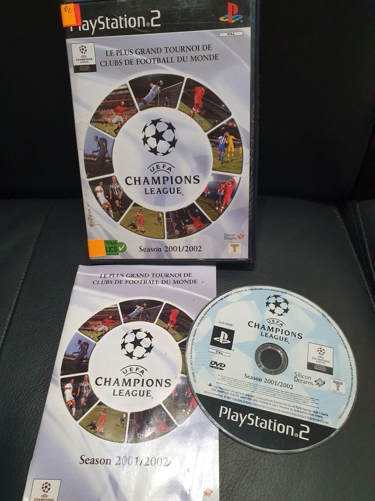 Gra gry ps2 playstation 2 Uefa Champions League season 2001/2002