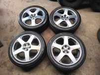 5x100 Alufelgi Felgi Aluminiowe 17 SANTA MONICA Koła Letnie Lato SEAT IBIZA V 5 LEON I TOLEDO II 2 IV 4 SKODA OCTAVIA I RAPID FABIA IV 4 SCALA VW GOLF IV 4 NEW BEETLE BORA POLO VI 6 AUDI A1 S1 A3 8L TT 5,5mm Legnica ALU-RAD 225/45