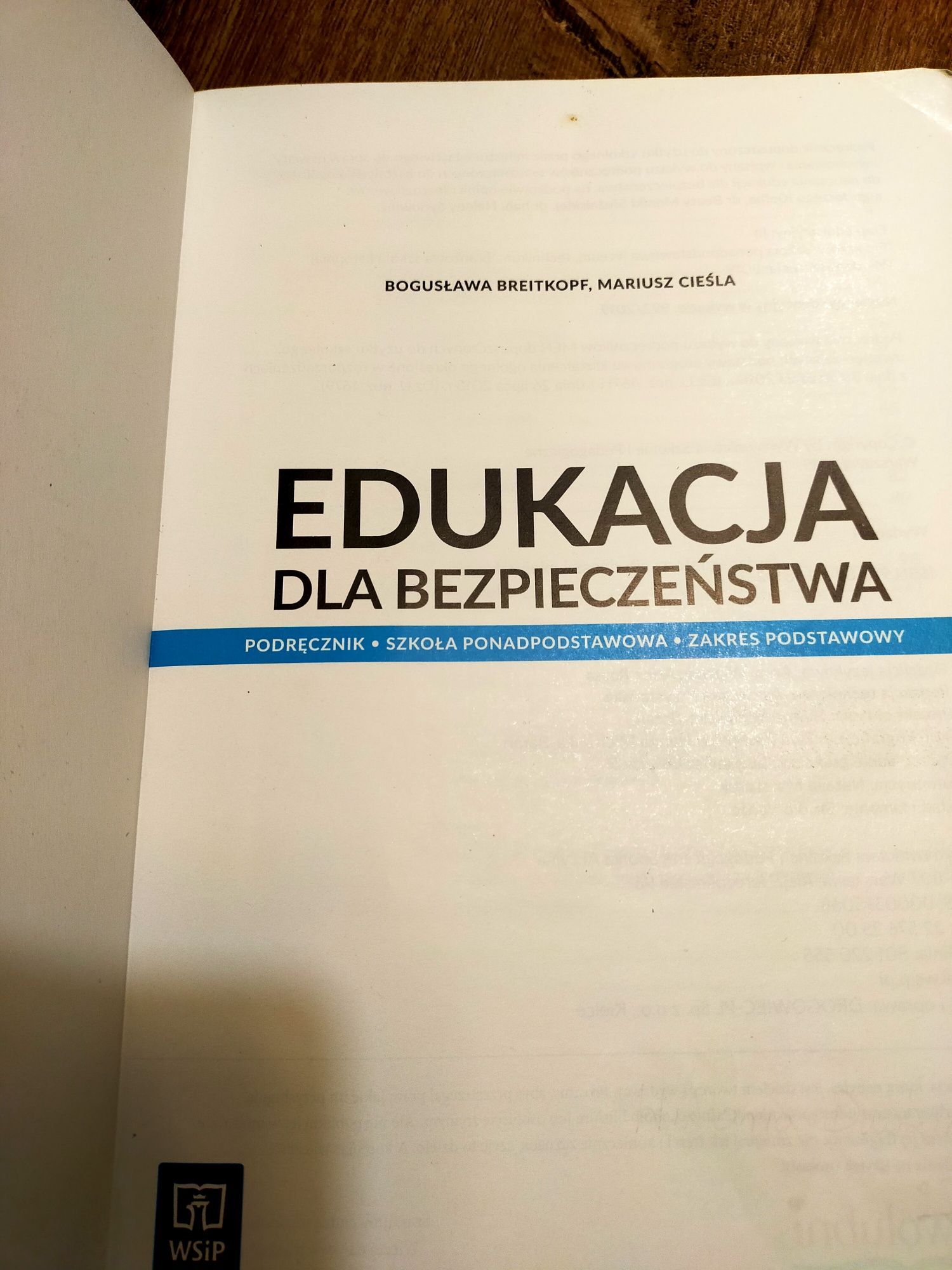 Edukacja dla bezpieczeństwa 1