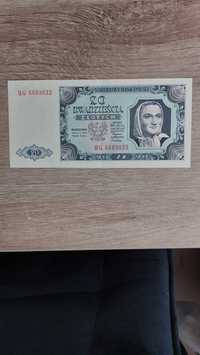 20 złotych 1948 Anielka  piekny banknot nie 1944