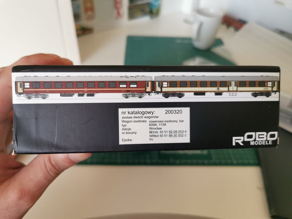 #15 set wagonów PKP barowy i bagarzowy Robo 200320 nie Piko
Zap