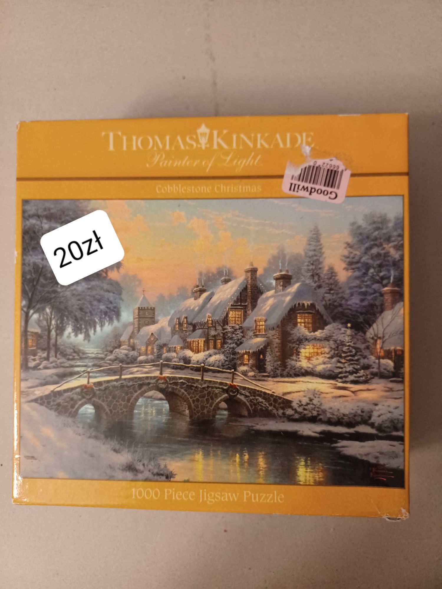 Puzzle 1000szt - Thomas Kinkade - USA + Białe Święta 1000szt