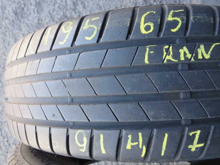 195/65R15 91H Bridgestone TuranzaT005 літо 2 штуки шини бу