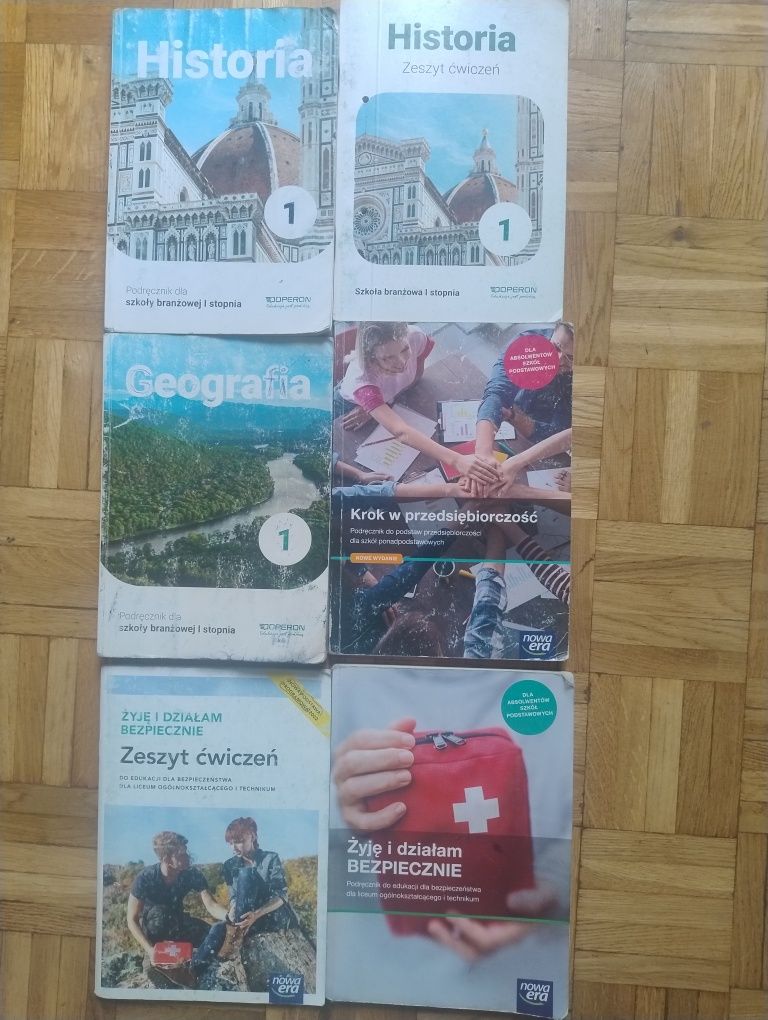 Książki do 1 kl. Szkoły branżowej