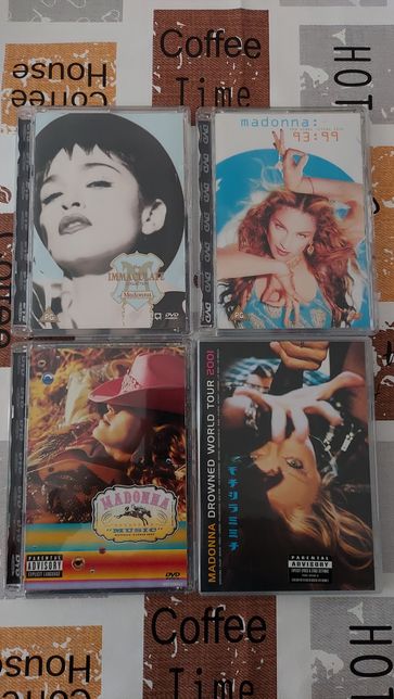 Madonna DVD musicais
