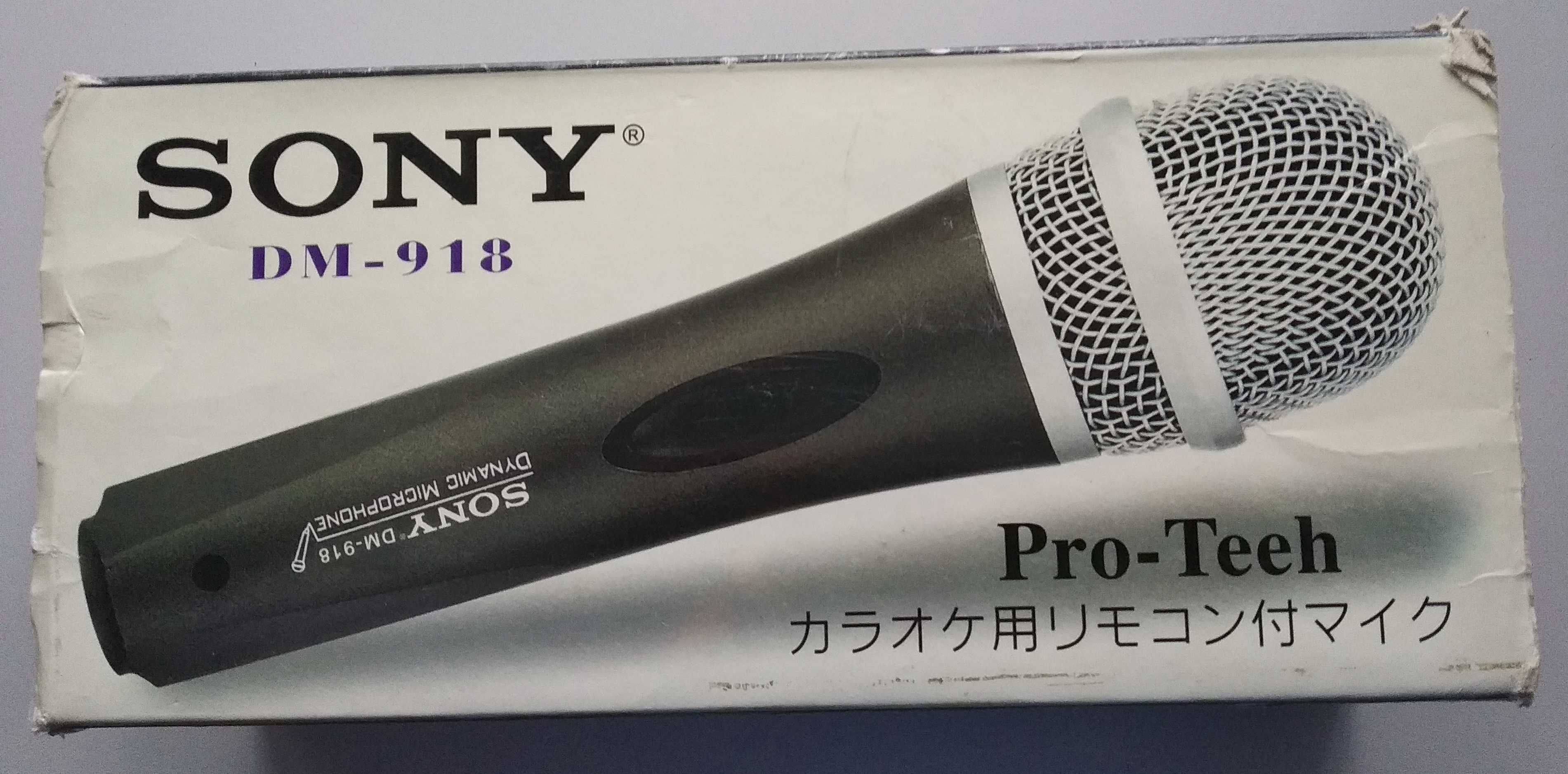 Микрофон динамический проводной Sony DM-918