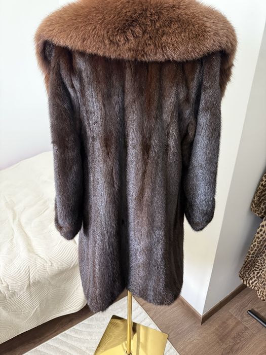 Futro naturalne z norek Braschi Nowe 38 M