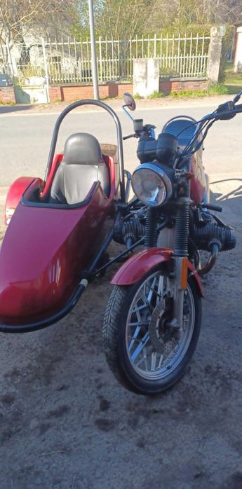 Motor bmw z wózkiem bocznym z 1983 roku!