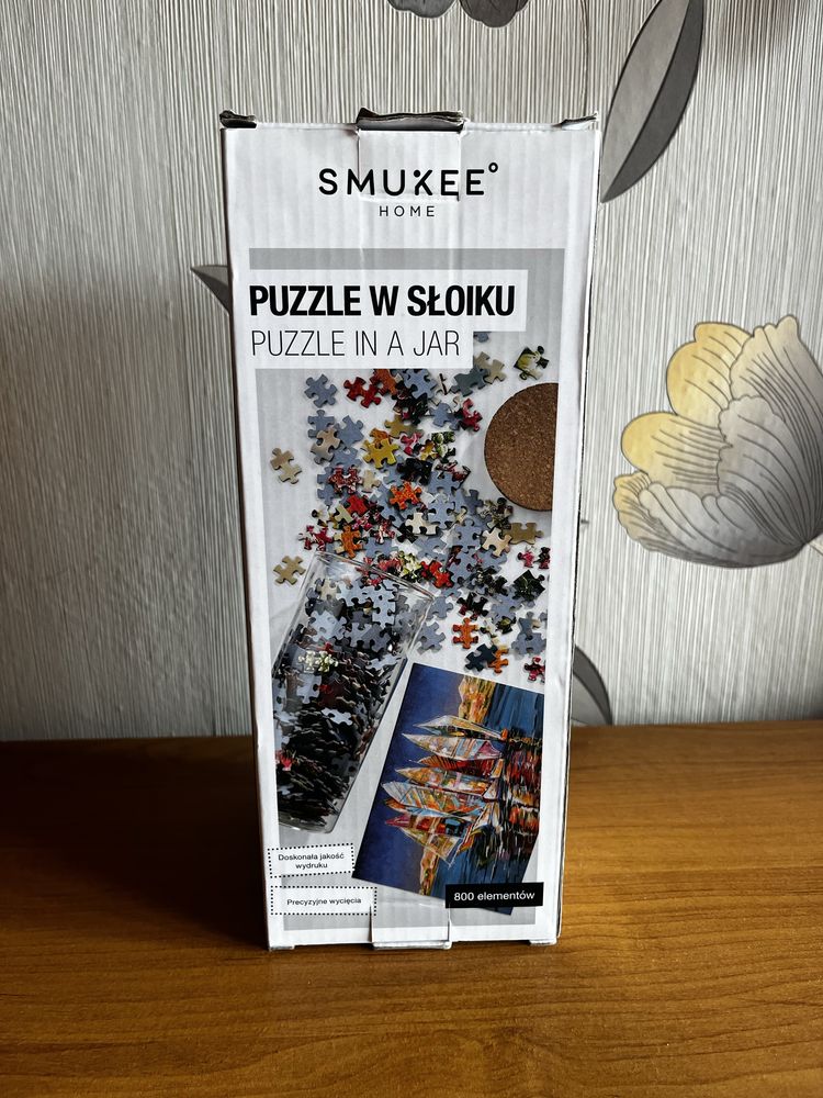Puzzle w słoiku 800 elementów