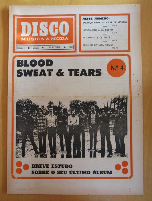 Jornal "Disco Música & Moda" nº 15, Kinks, Vilar de Mouros