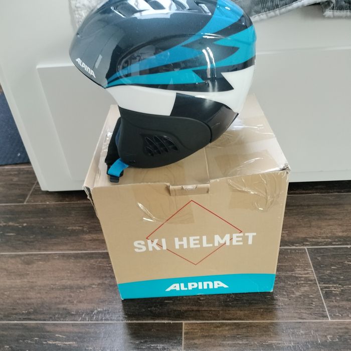 Kask narciarski snowboardowy alpina carat 48-52 cm