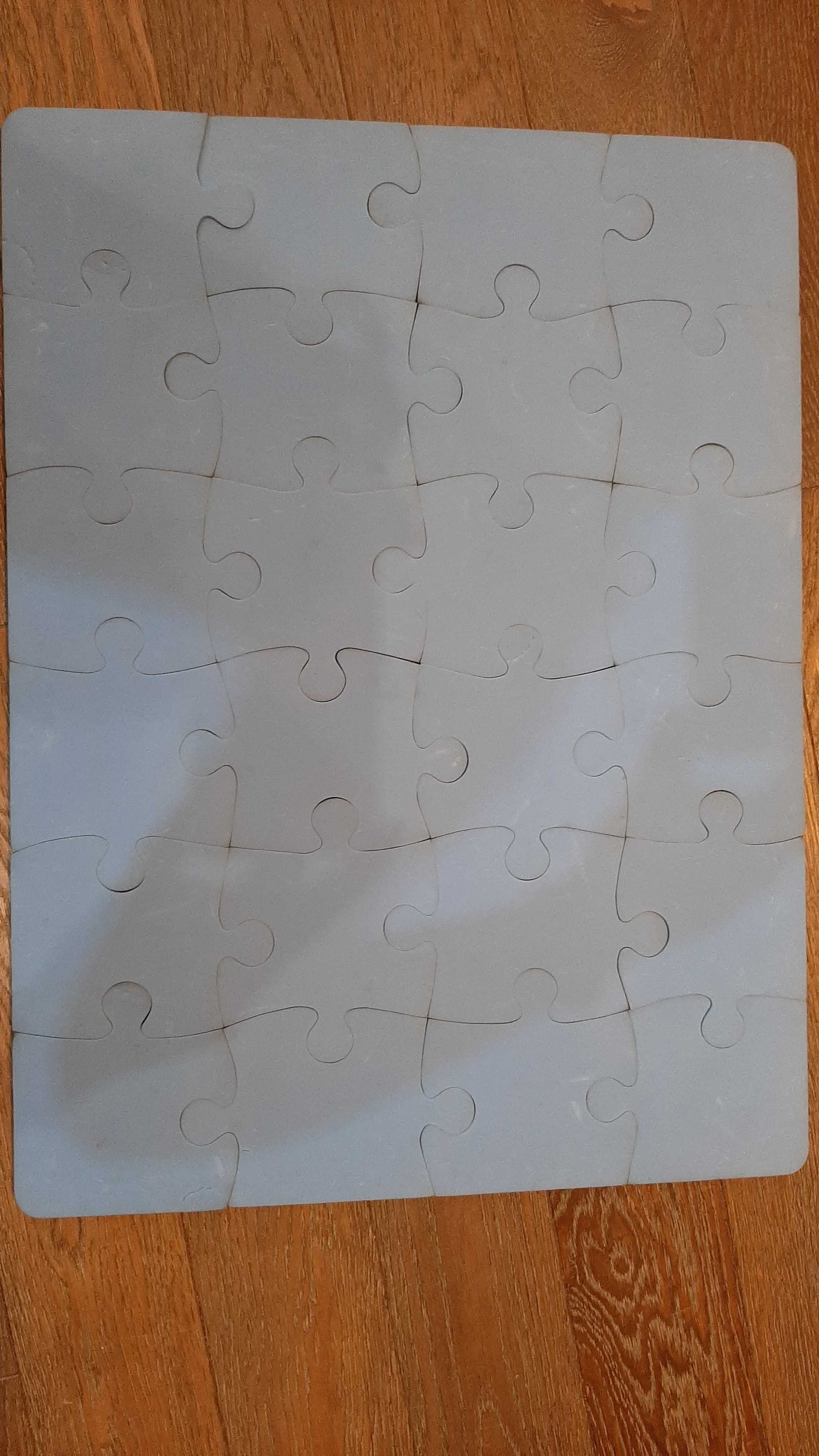 puzzle piankowe Kubuś Puchatek i Przyjaciele używane