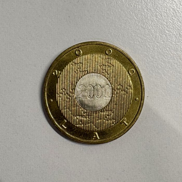 Moneta 2 zł - Rok 2000
