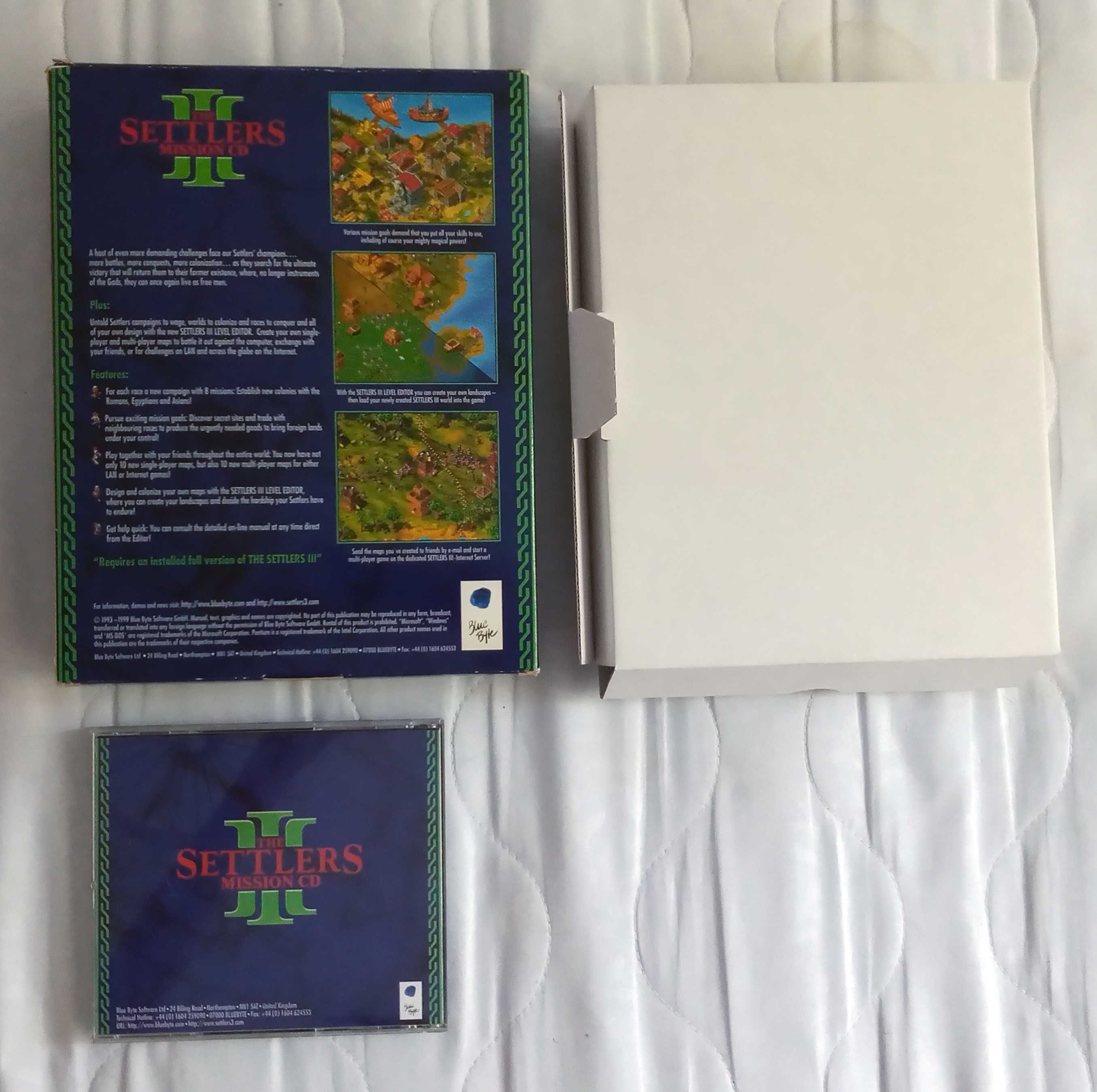 The Settlers III Mission CD PC Big Box Eng