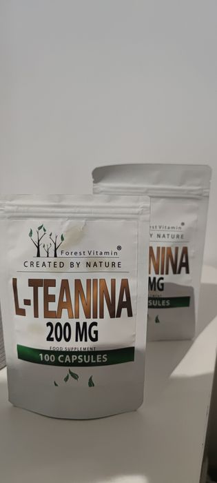 L-teanina 200 mg 100 kapsułek
