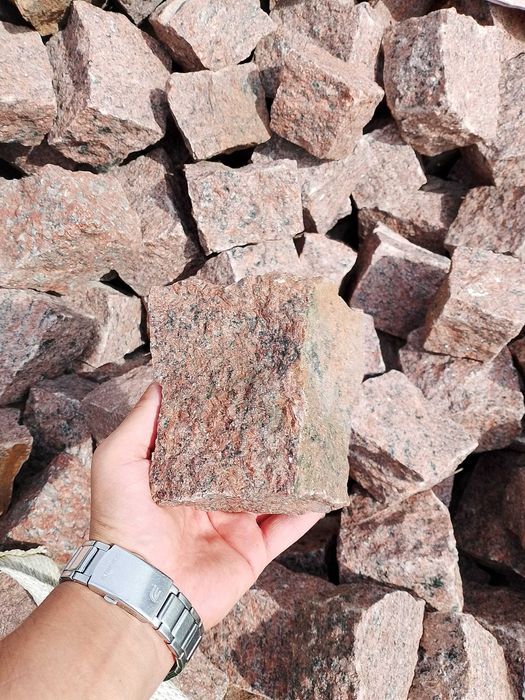 Kostka Granitowa czarna SZWED / Czerwona VANGA Darex Nysa