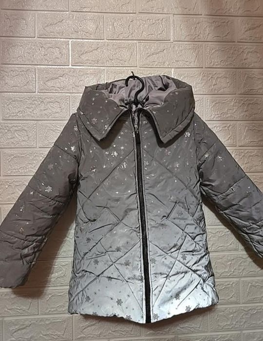Зимняя светоотражающая курточка для девочки