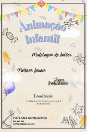 Animadora infantil (festas, casamentos, batizados)