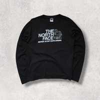 Лонг The north face/лонгслів/світшот TNF/oversized/футболка TNF