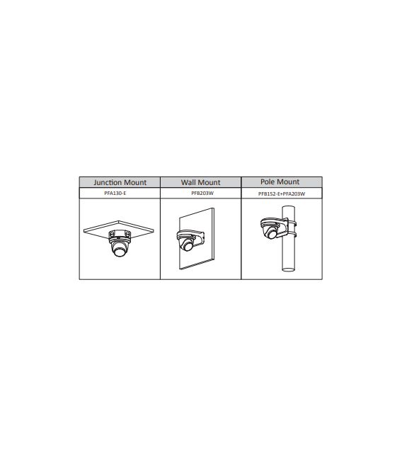 Câmara com fios (PoE) Mini-Dome 8mpx -Dahua IPC-HDW2831TM-AS-S2