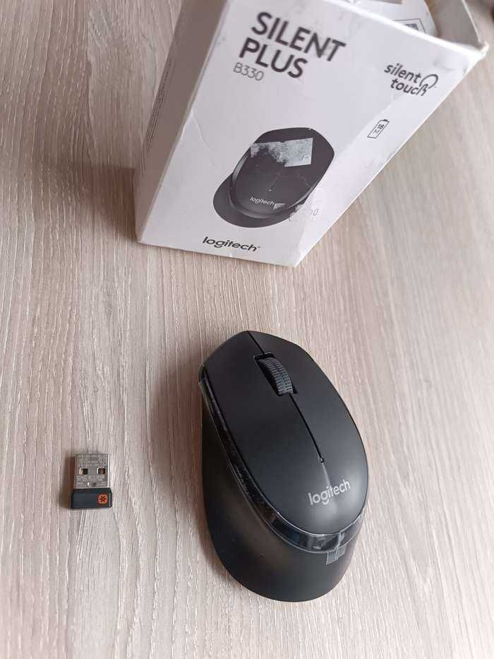Myszka Logitech B330 Silent Plus odbiornik Unifying