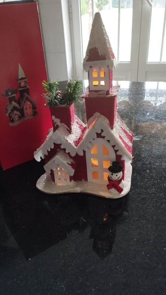 Casinha decoração de Natal