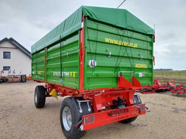 Przyczepa dwuosiowa Pronar T680 14 ton szerokość paletowa, finasowanie