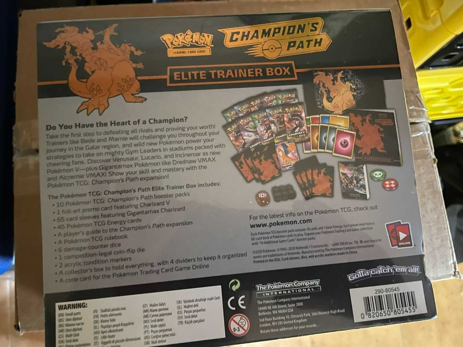 Pokemon TCG - Champion's Path Elite Trainer Box