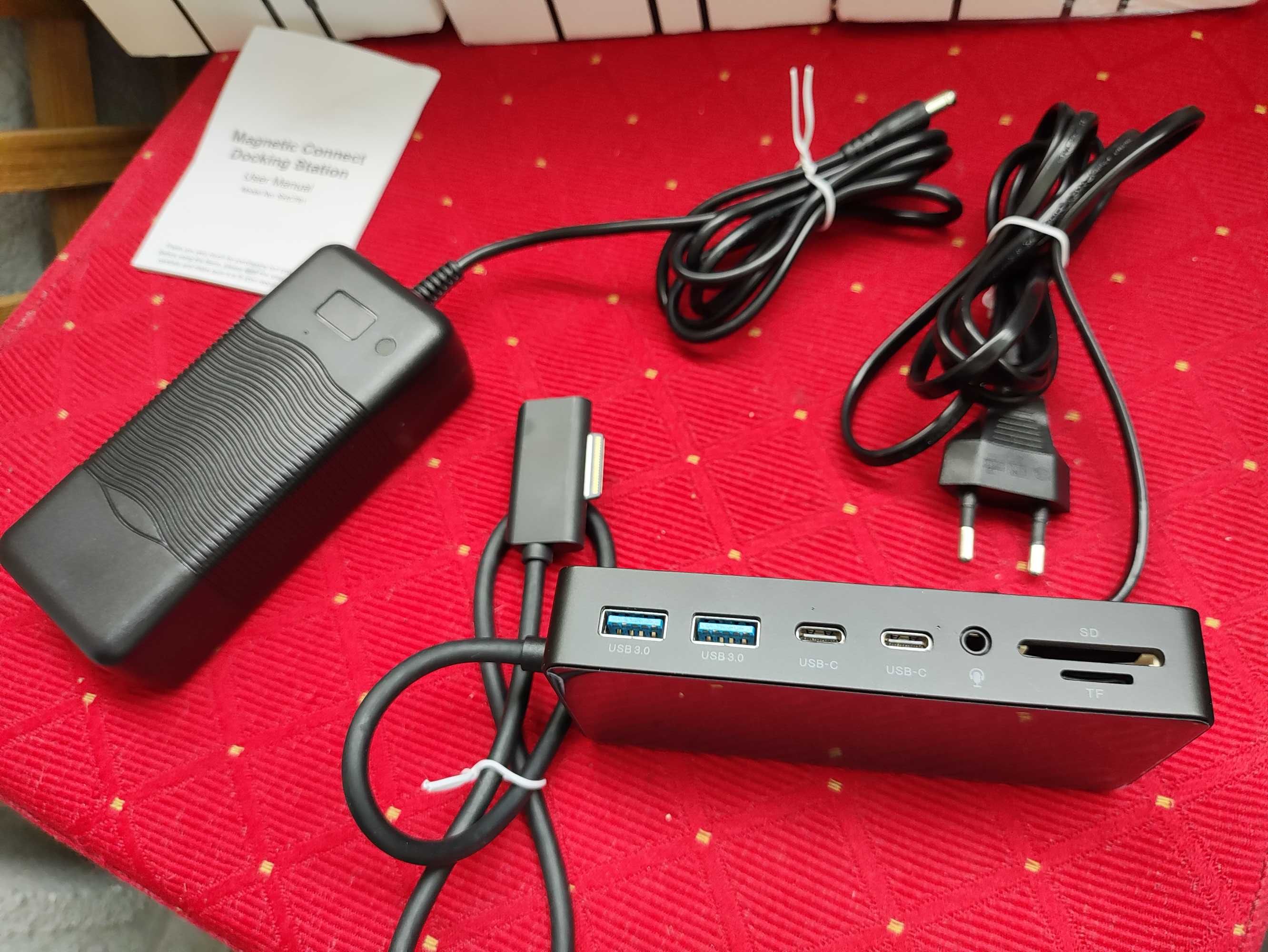 Stacja Dokująca Microsoft Surface Dock VGA HDMI RJ45 USB3.0 Adapter