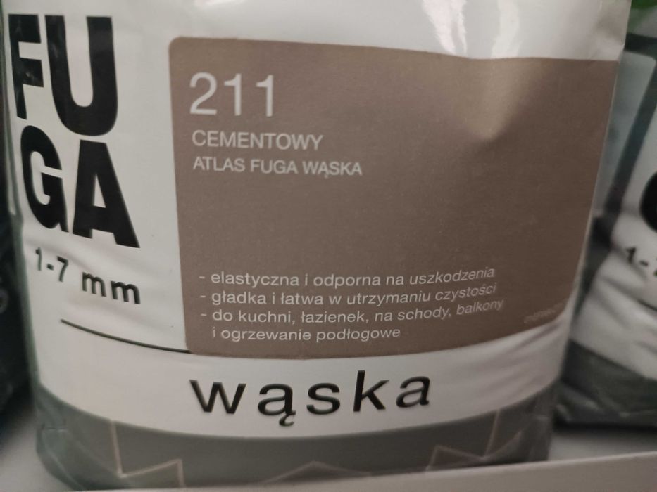 Fuga Atlas cementowy 10kg